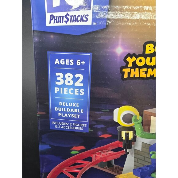 Rainbow Friends Deluxe Buildable Playset 382 Pieces Ages 6+ With Blue & Green - Picture 2 of 5